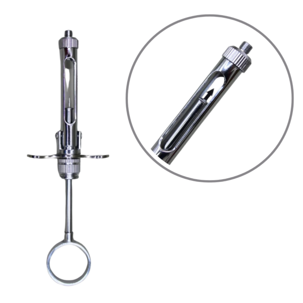 ASPIRATING SYRINGE – BƠM TIÊM GÂY TÊ NHA KHOA CÓ ĐẦU HÚT