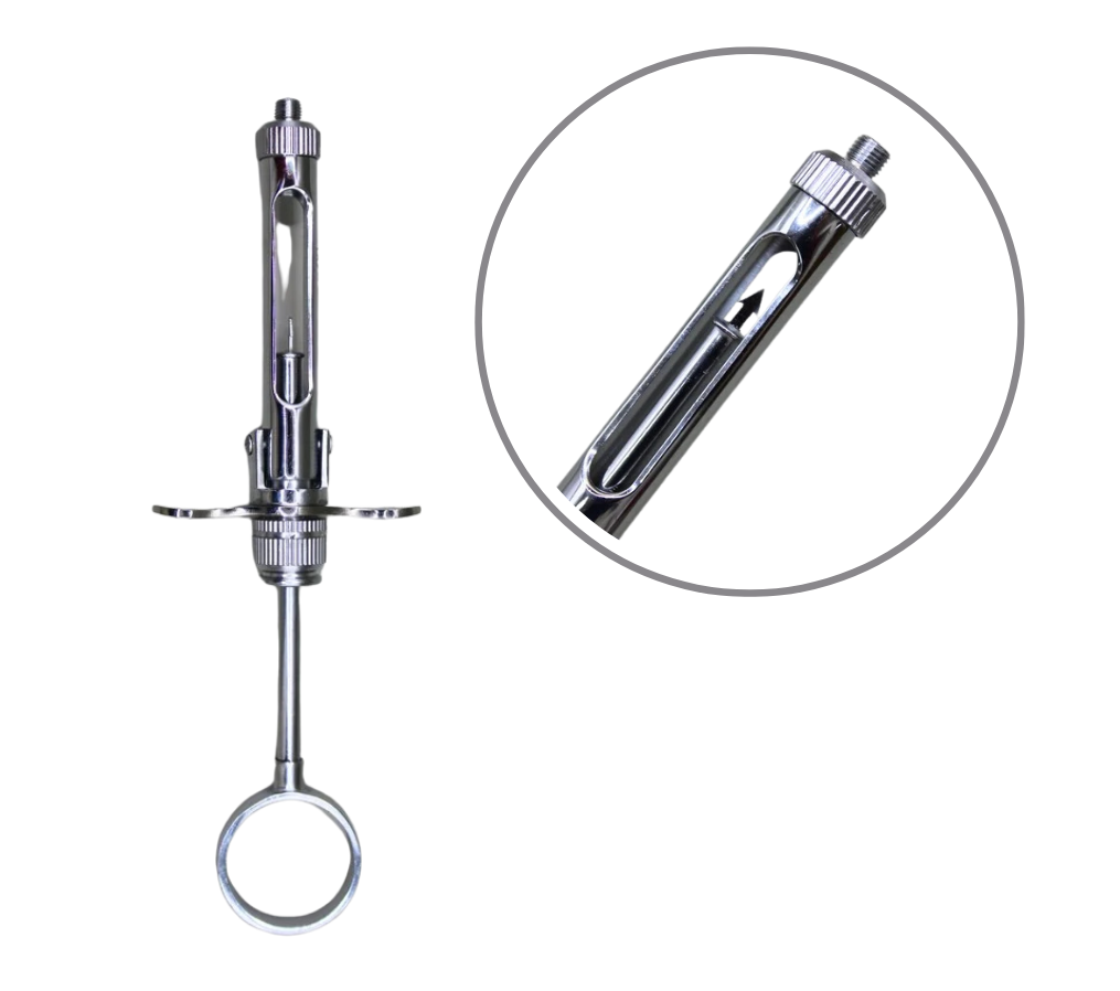 ASPIRATING SYRINGE – BƠM TIÊM GÂY TÊ NHA KHOA CÓ ĐẦU HÚT